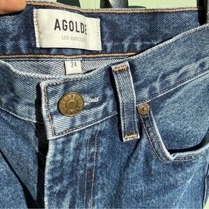 Agolde Dark denim 90'S PINCH WAIST HIGH RISE STRAIGHT NWOT